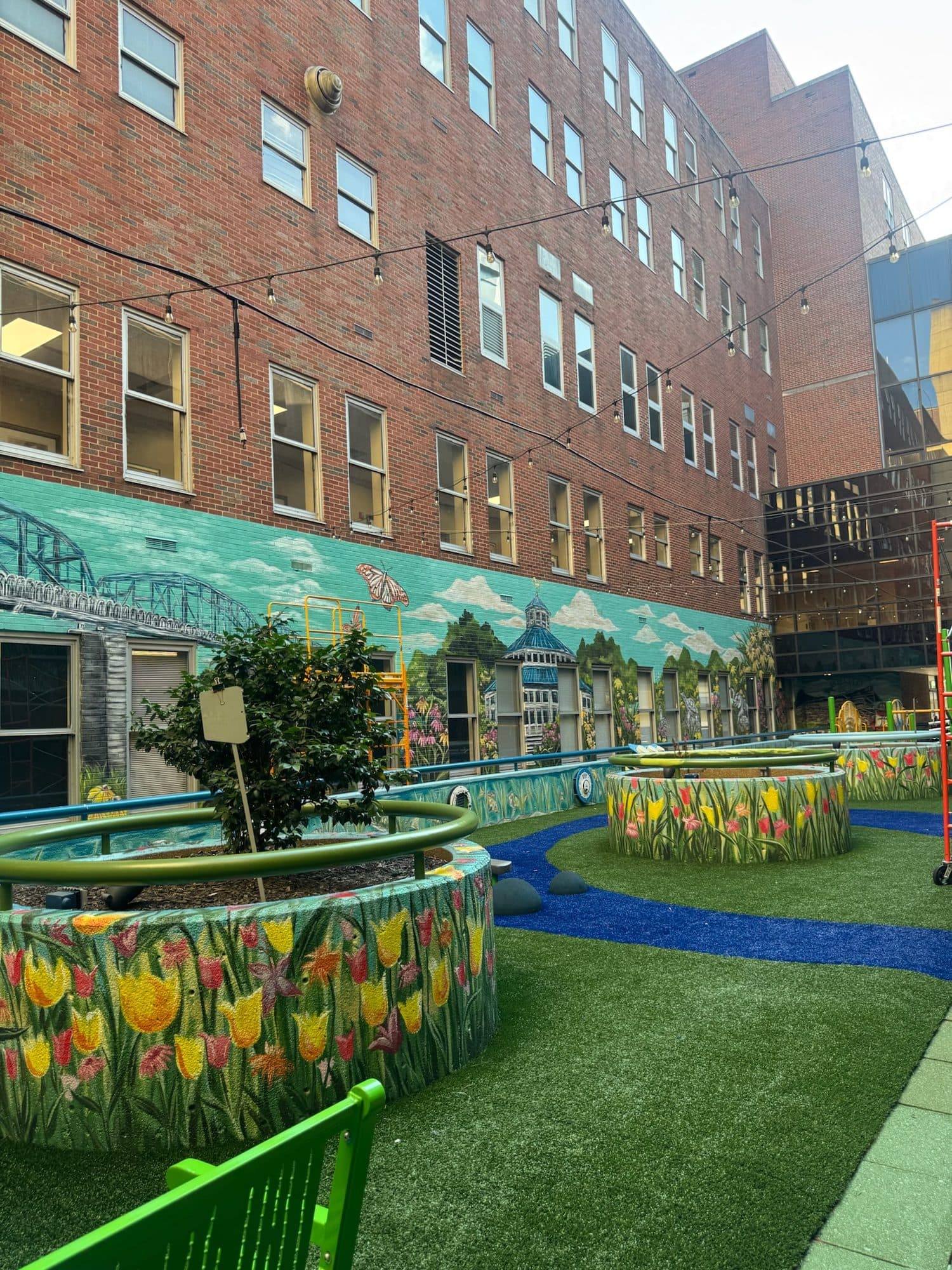 The Courtyard detail 2